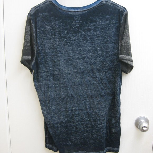 EUC blue Express logo graphic tee shirt M medium - Picture 3 of 4